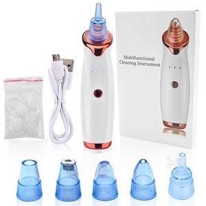 Portable Electric Blackhead Suction Device Blackhead Remover Face Pore Cleaner